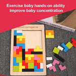 Kids Wooden Puzzle Set