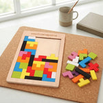 Kids Wooden Puzzle Set